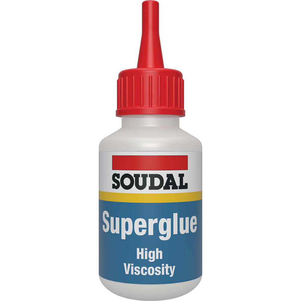 Soudal Super Glue High Viscosity 50ml