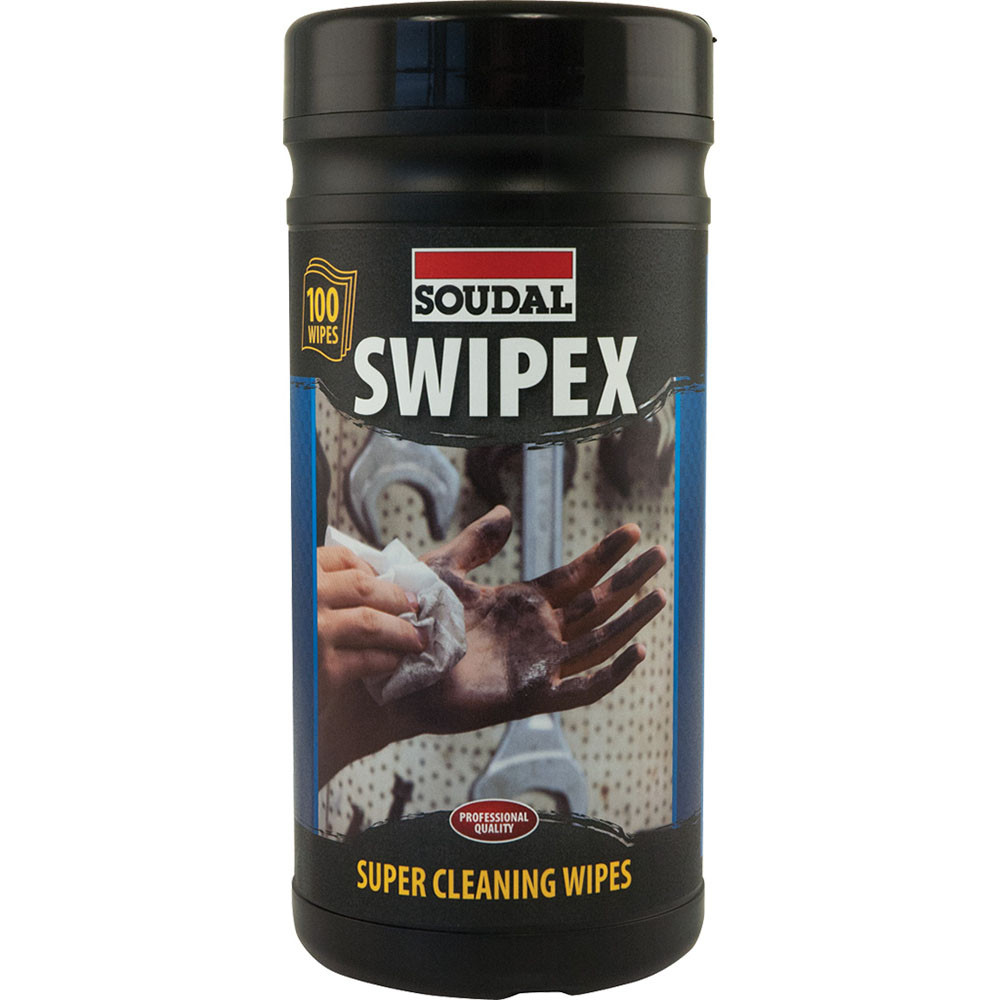 Soudal Swipex Hand Wipes 100 Tub