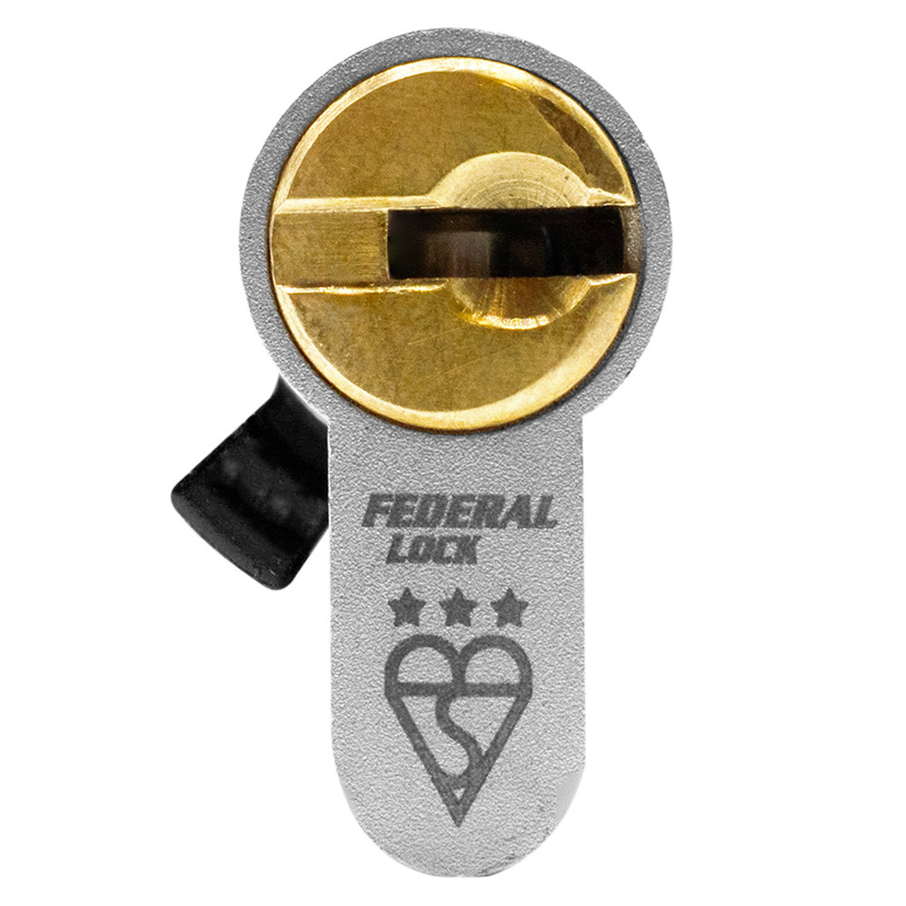 Federal 3 Star TS007 Euro Cylinder Sold Secure Diamond Door Lock 5 Keys 