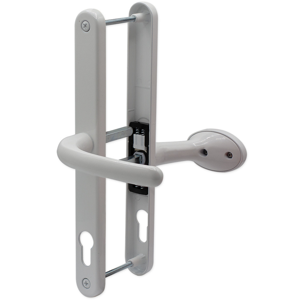 fab & fix blenheim lever pad door handle white