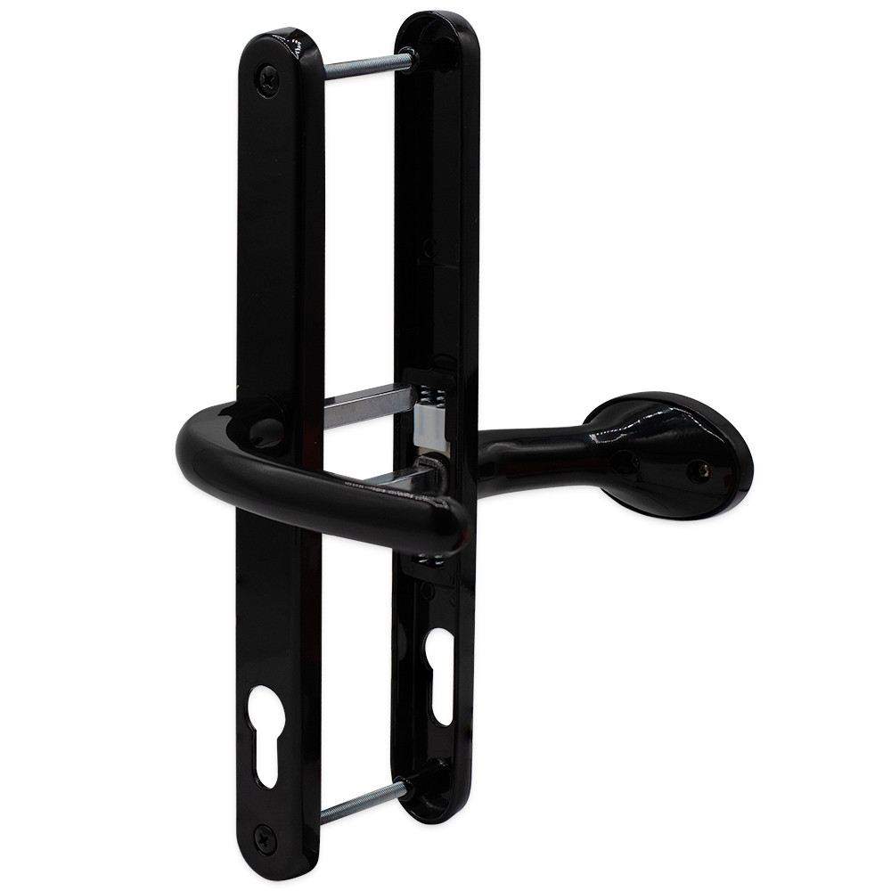 fab & fix blenheim lever pad door handle black