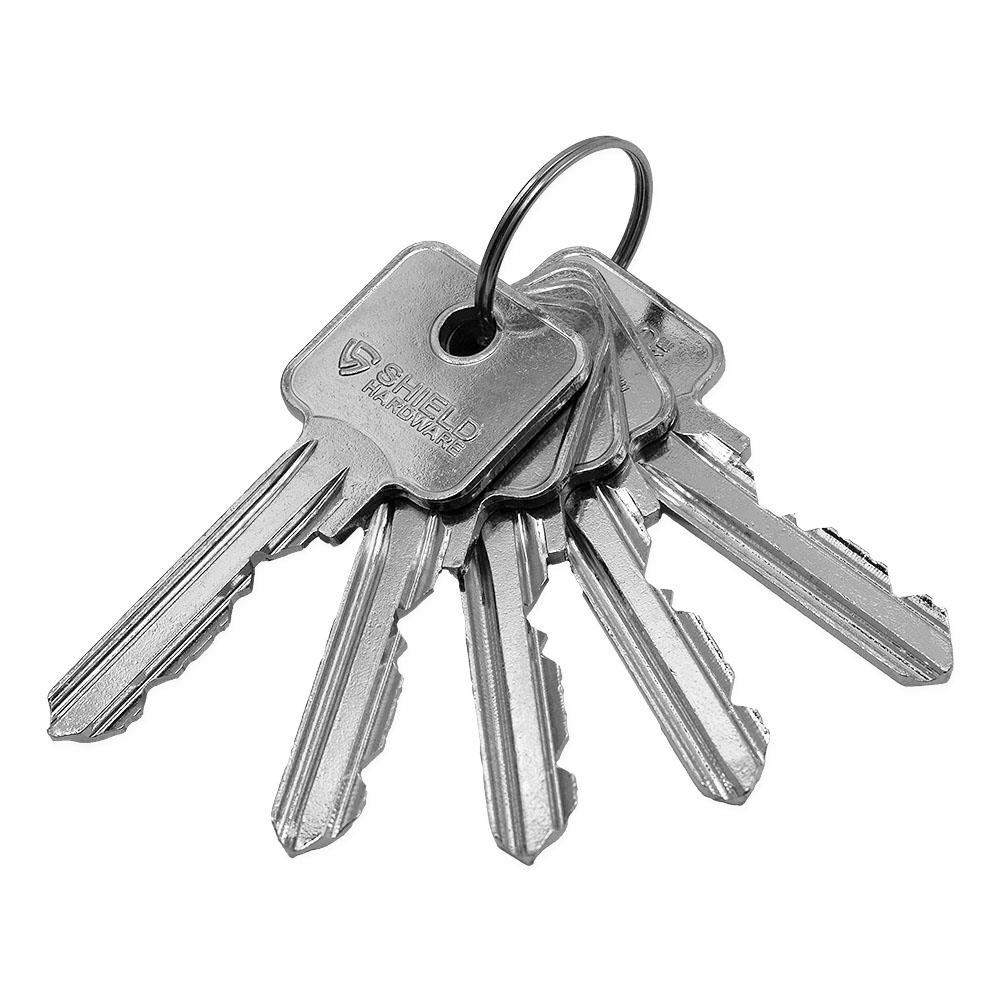 SHIELD HARDWARE Euro Cylinder Door Lock Thumbturn TS007 1 Star Chrome