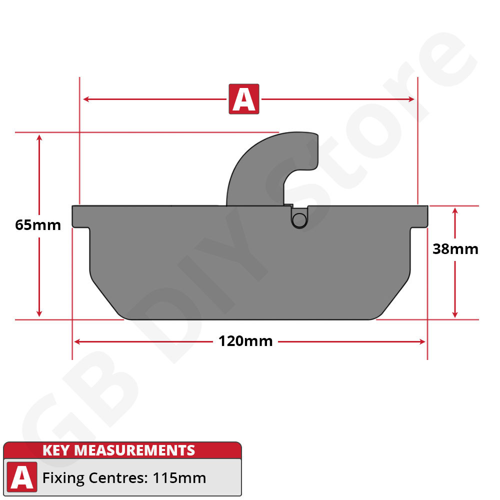 GU REPLACEMENT HOOKBOX TECHNICAL IMAGE