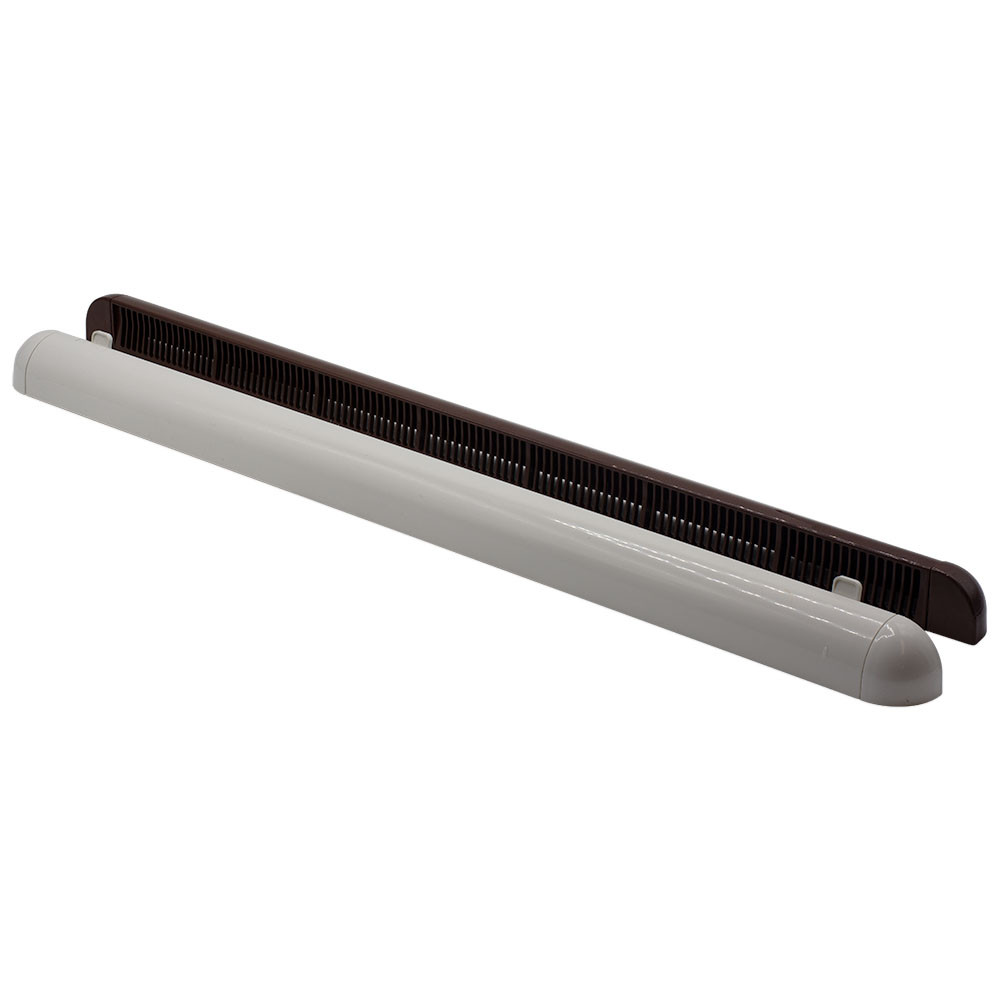 RW Simon Hi-Flow+ Trickle Vent Brown White Mixed