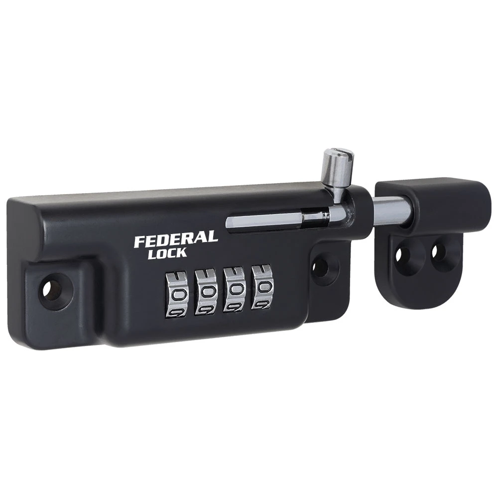 4 Digit Combination Bolt Lock 33mm - Premium Security