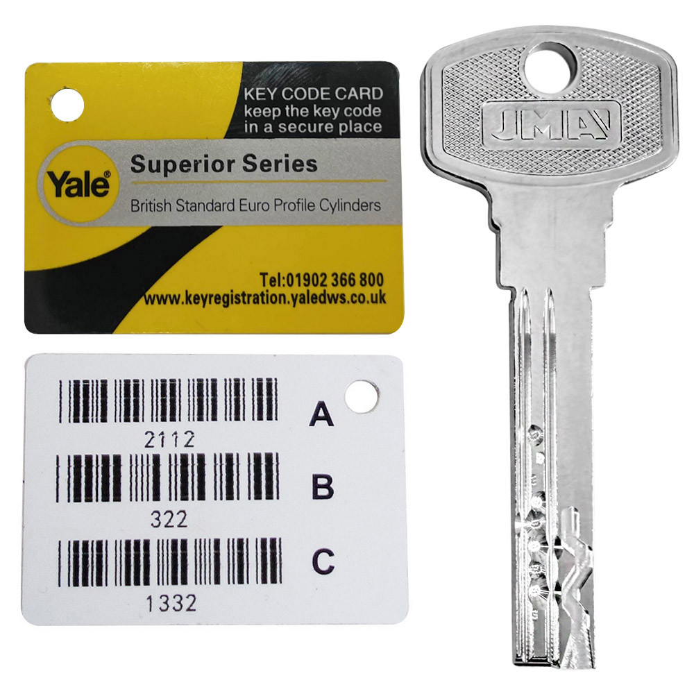 Yale Superior Extra Key Cut To Code Gen 1 - A B C