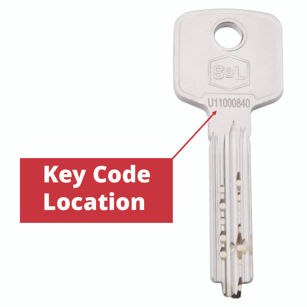 Smith & Locke 3 Star Replacement Key Cut To Code