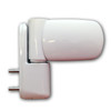 Avocet ET3D uPVC Door Flag Hinge White