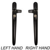 Yale Virage Cockspur Window Handle Black