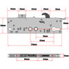Yale Asgard Replacement Door Lock Gearbox Centre Case 45mm Technical Details
