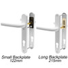 Avocet 92PZ Pioneer Door Handle White