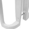 Fuhr 90PZ Blank Sliding Patio Door Handle White 145mm Close Up Bottom