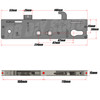 Kenrick Excalibur Double Spindle Replacement Door Lock Gearbox Centre Case 35mm Technical Details
