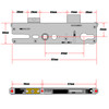 Roto Single Spindle Door Lock Gearbox Technical Details