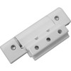 uPVC Rebated Door Hinges Side View
