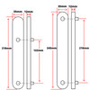 Door Handle Blank Plate Technical Details
