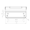 Trojan Composite Door Butt Hinge Technical Details