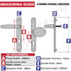 fab & fix blenheim lever pad door handle size guide