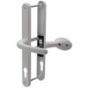 fab & fix blenheim lever pad door handle white