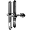 fab & fix blenheim lever pad door handle chrome