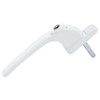 white shield hardware window handle