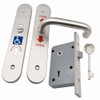 NKS Disabled Toilet RADAR Lock & Handle Set with Key