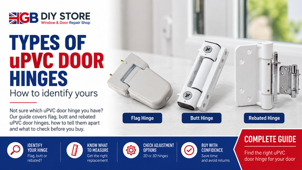 Types of uPVC Door Hinges: How to Identify Yours
