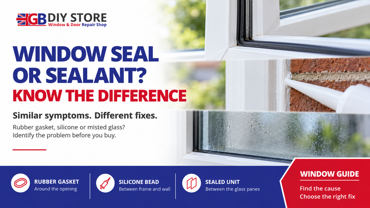  Window Sealant or Window Seal? What's Gone Wrong | GB DIY