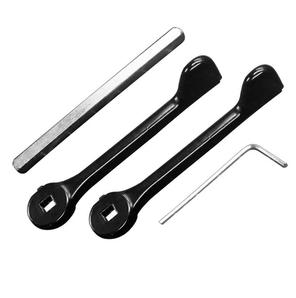 Fullex uPVC Sliding Patio Door Handle Lever Set 5mm Spindle
