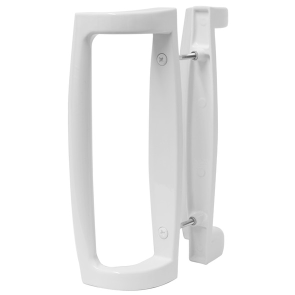Fuhr 90PZ Blank Sliding Patio Door Handle White 145mm