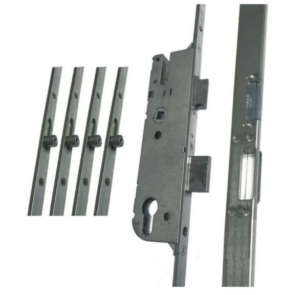GU Multipoint Door Lock Universal Repair Lock Kit 4 Rollers With One Piece Keep