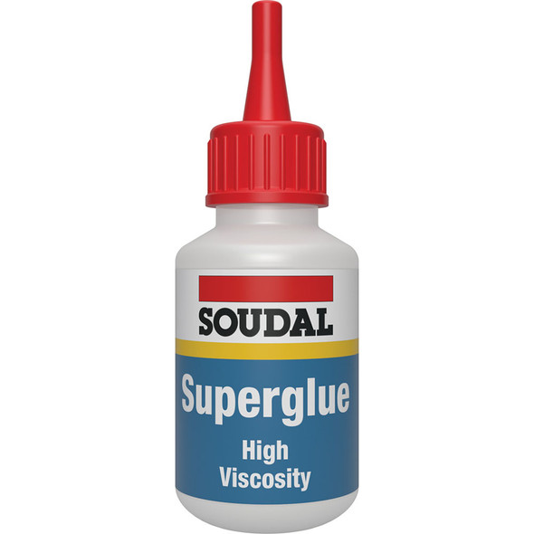 Soudal Super Glue High Viscosity 50ml