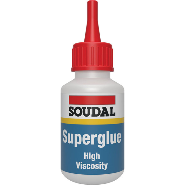 Soudal Super Glue High Viscosity 20ml
