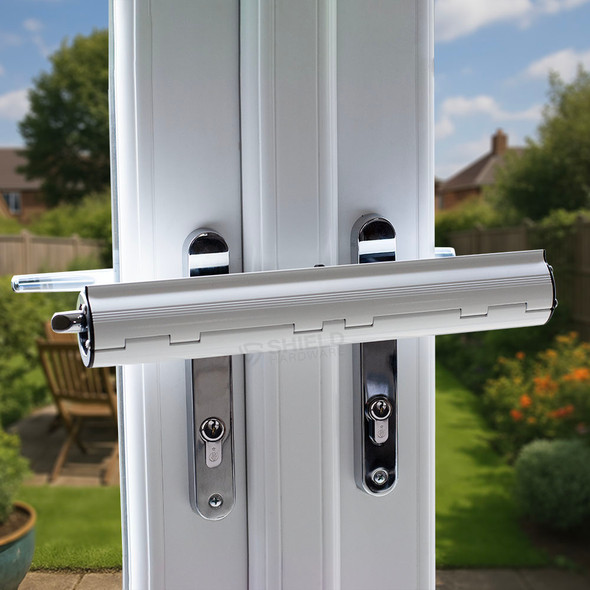 French Door Security Lock - Heavy Duty Patio & Conservatory Handle Lock