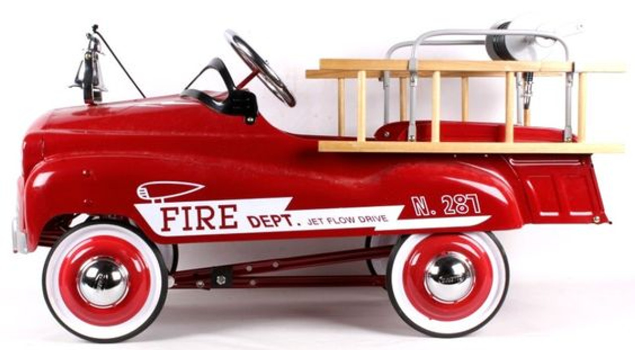 Fire dept hot sale pedal car