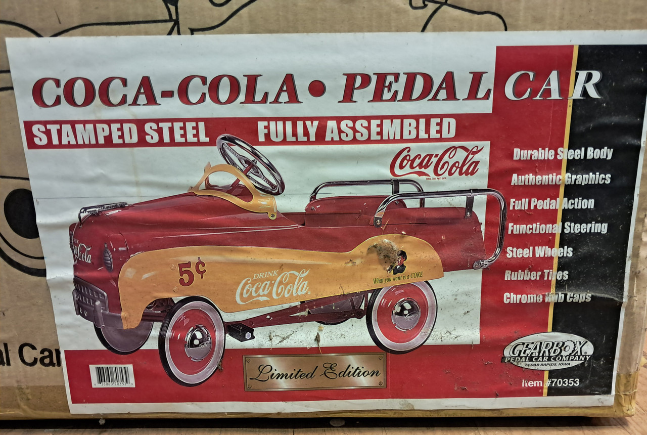 Coca-Cola Pedal Car - PedalCar.com