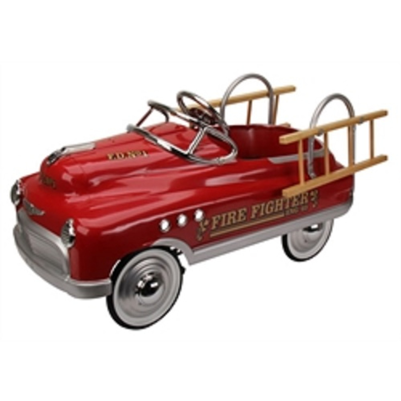 vintage fire truck pedal car