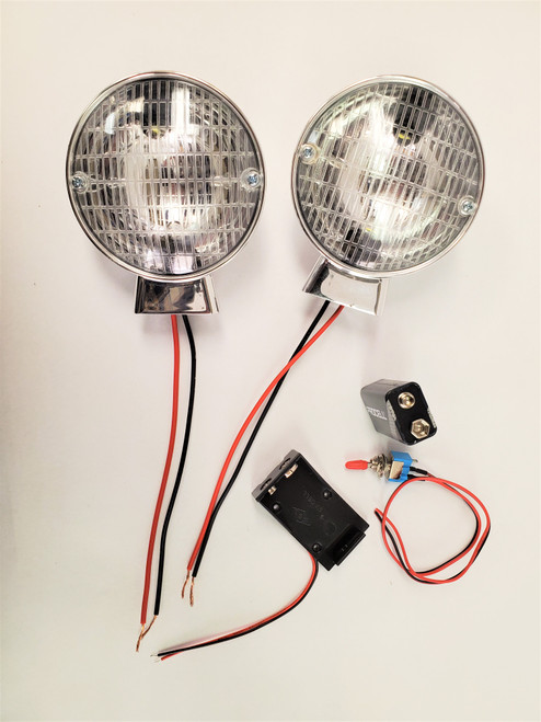 Pedal Car Headlights, Functional (Pair) Pedal Car Headlights, Functional (Pair)