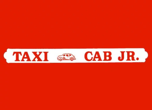 Taxi Cab Jr. Wagon Decals Taxi Cab Jr. Wagon Decals img