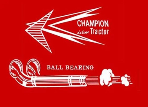 CHAMPION PEDAL TRACTOR DECALS CHAMPION PEDAL TRACTOR DECALS img