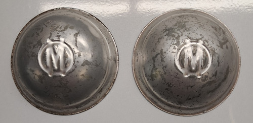 Pair of Original Murray "M" Hubcaps img