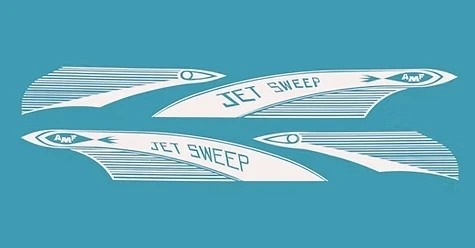 Decal Set - AMF Star Grille - Jet Sweep 1959 img
