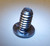 This fastener has 3 cleats on the underside of the head to grip the surface. This fastener has 3 cleats on the underside of the head to grip the surface.