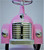 Pink Speedster Scoot a long Car