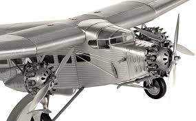 MAQUETTE AVION FORD Trimotor Full Metal Standmodell Flugzeugmodell