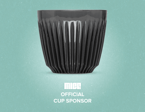 We are the official cup sponsor of MICE24