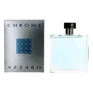 Chrome by Azzaro, 3.4 oz Eau De Toilette Spray for Men Chrome by Azzaro, 3.4 oz Eau De Toilette Spray for Men