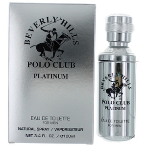 BHPC Platinum by Beverly Hills Polo Club, 3.4 oz Eau De Toilette Spray for Men BHPC Platinum by Beverly Hills Polo Club, 3.4 oz Eau De Toilette Spray for Men