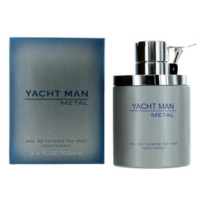 Yacht Man Metal by Myrurgia, 3.4 oz Eau De Toilette Spray for Men Yacht Man Metal by Myrurgia, 3.4 oz Eau De Toilette Spray for Men