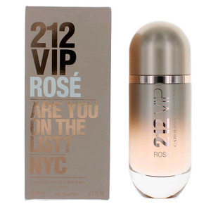 212 VIP Rose by Carolina Herrera, 2.7 oz Eau De Parfum Spray for Women 212 VIP Rose by Carolina Herrera, 2.7 oz Eau De Parfum Spray for Women